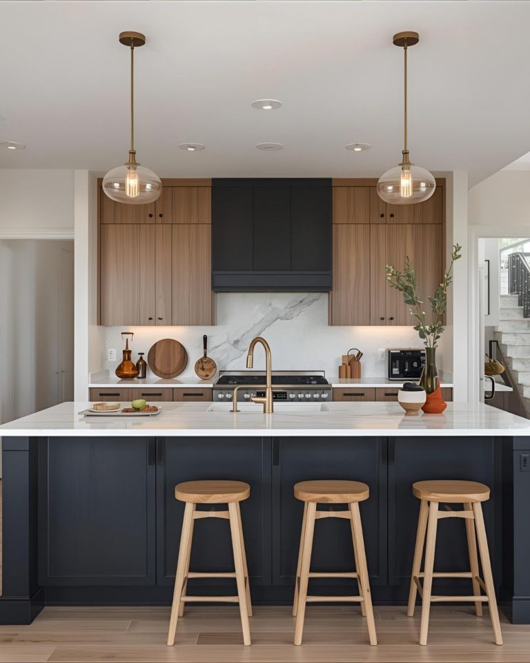 Basildon kitchen with stone worktops installed by local plumbers
